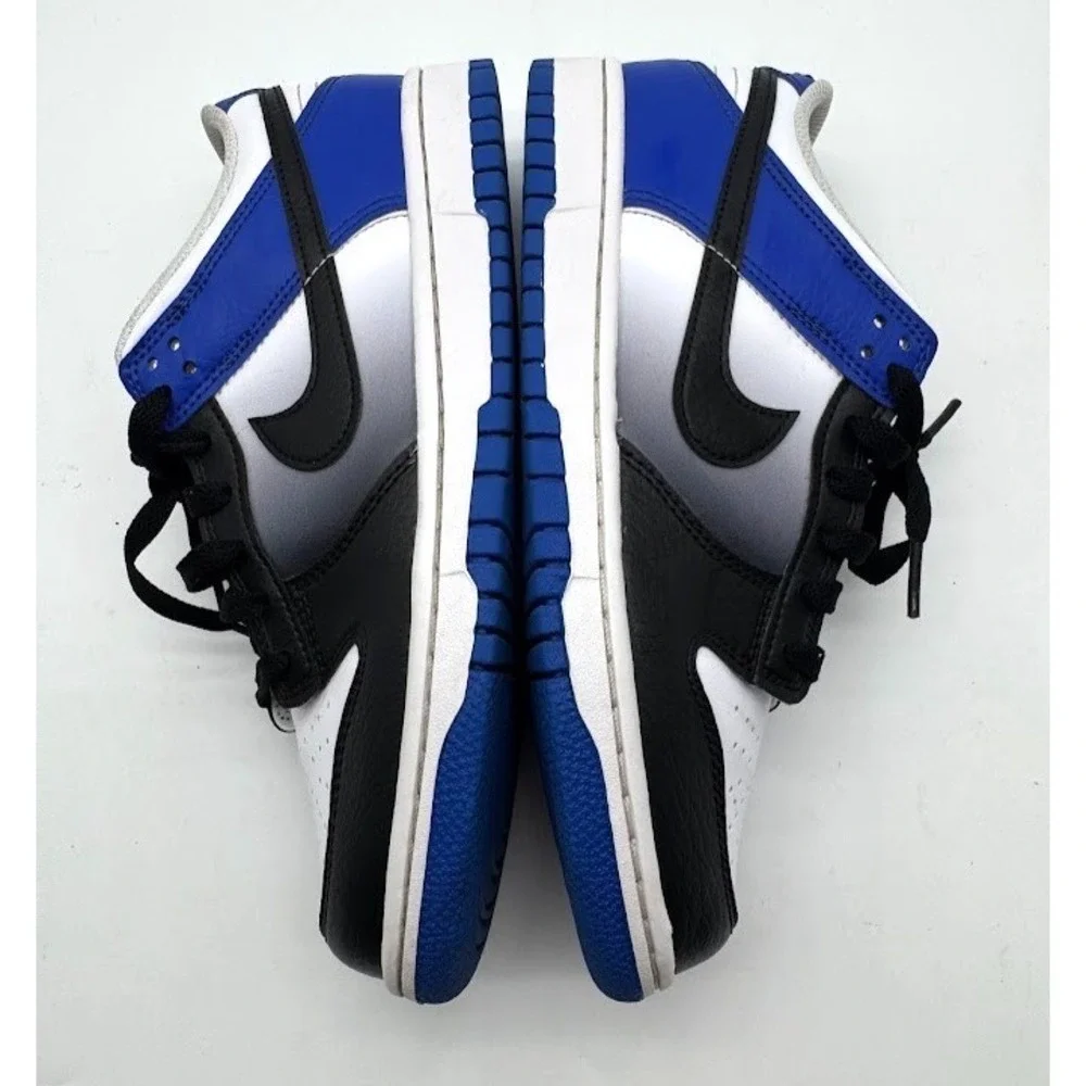 Nike Dunk Low GS White Black Game Royal 2024 HJ9209-400 Youth Size 7Y